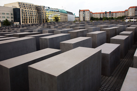 GERMANY, Berlin. Memorial to the Victims of the Holocaust.